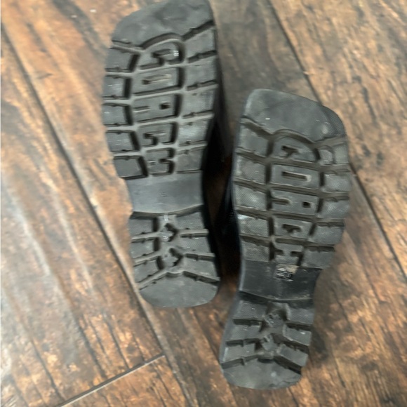 Coach Florence Black Slide Sandals - Picture 4 of 4